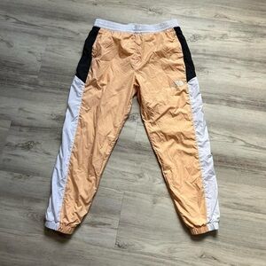 The North Face Peach and White Athletic Shorts